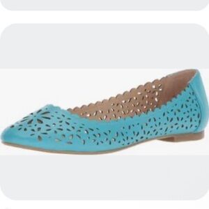 Athena Alexander Women's turquoise Annora Ballet Flat size 5